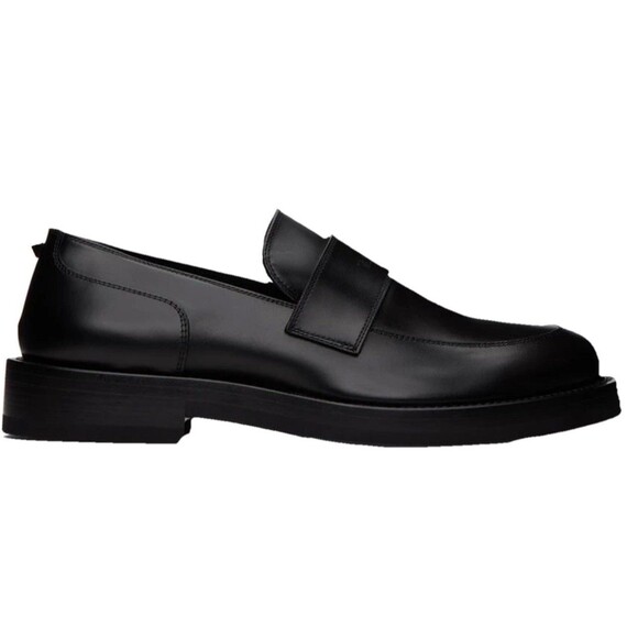 VALENTINO GARAVANI Men's Rockstud Loafers Black 9.5 US / 42.5 EU NEW Business - Picture 5 of 15